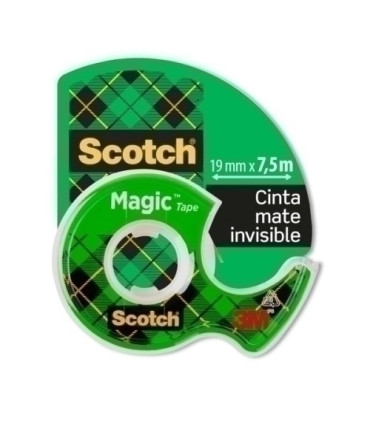 CINTA ADHESIVA SCOTCH MG. 7,5x19 MINI