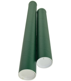 TUBO ENVIO CG CARTON VERDE 90x6,5