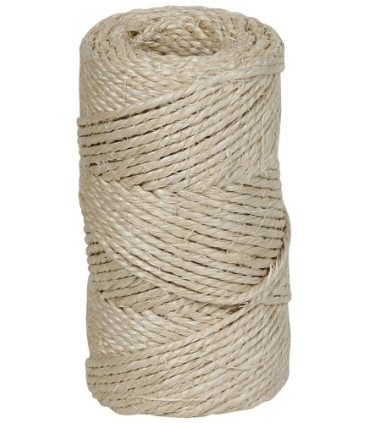 CORDEL SISAL PITA 3 CABOS BLANCO