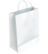 BOLSA PAPEL KRAFT BLANCO 18x24 BL P/50
