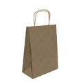 BOLSA PAPEL KRAFT LISO 27x37 CRUD P/50