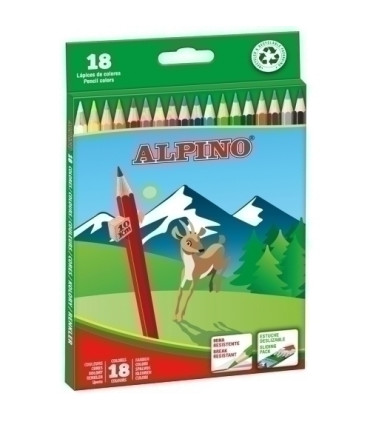 LAPICES COLOR ALPINO  LG. est.18