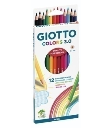 LAPICES GIOTTO COLORS 3.0 Est. 12 ud