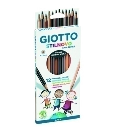 LAPICES COLOR GIOTTO STILNOVO SKIN est.1