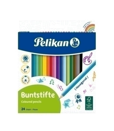 LAPICES COLOR PELIKAN est.24