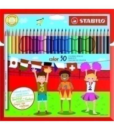 LAPICES COLOR STABILO COLOR ESTUCHE 30