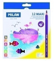 LAPICES COLOR MILAN MAXI TRIANGULAR 12