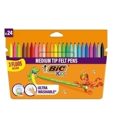 ROTUL.BIC KIDS ULTRA LAVABLE C/24