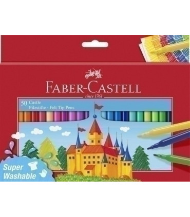 ROTULADOR FABER-CASTELL CAJA 50