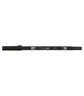ROTULADOR TOMBOW DOBLE PUNTA PINC. NEGRO