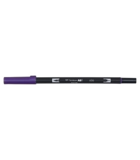 ROTULADOR TOMBOW DOBLE PUNTA PINC. VIOLE