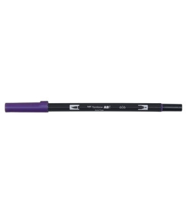 ROTULADOR TOMBOW DOBLE PUNTA PINC. VIOLE