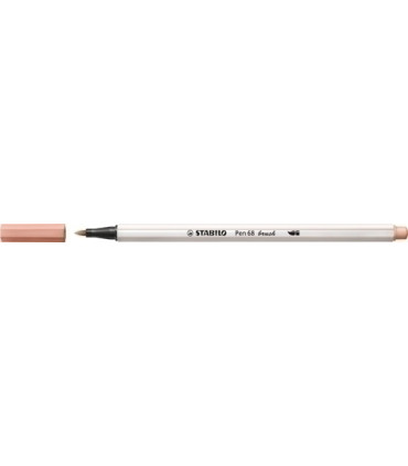 ROTUL.STABILO PEN 68  BRUSH ALBARICOQUE