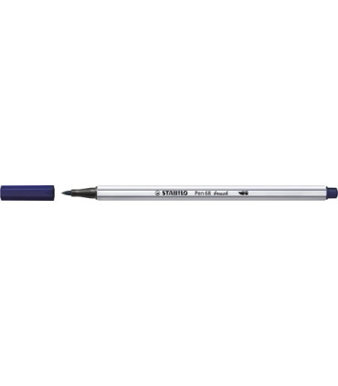ROTUL.STABILO PEN 68  BRUSH AZUL PRUSIA