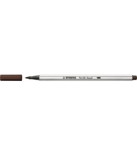 ROTUL.STABILO PEN 68  BRUSH MARRON