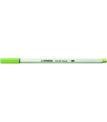 ROTUL.STABILO PEN 68  BRUSH PISTACHO