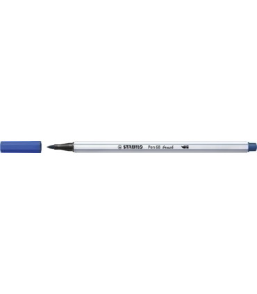 ROTUL.STABILO PEN 68  BRUSH ULTRAMAR