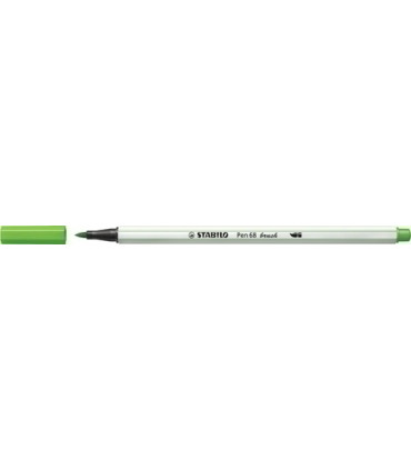 ROTUL.STABILO PEN 68  BRUSH VERDE CLARO