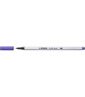 ROTUL.STABILO PEN 68  BRUSH VIOLETA