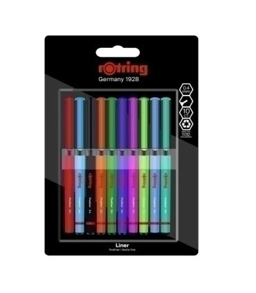 ROTUL.ROTRING FINELINER B/10