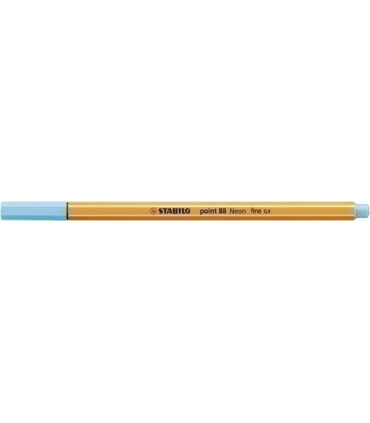ROTUL.STABILO POINT 88  AZUL NEON