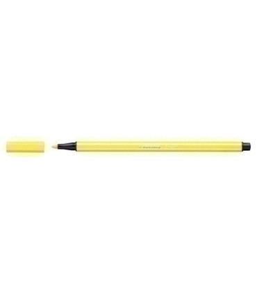 ROTUL.STABILO PEN 68  AMARILLO LIMON