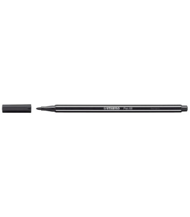 ROTUL.STABILO PEN 68  GRIS OSCURO