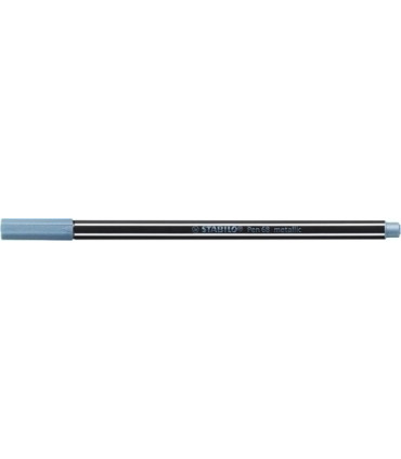 ROTUL.STABILO PEN 68  METALLIC AZUL