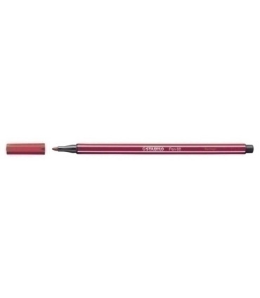 ROTUL.STABILO PEN 68  ROJO OSCURO