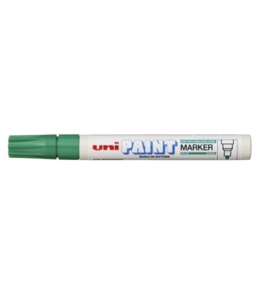 MARCADOR UNI-BALL UNI PAINT PX-20 VERDE