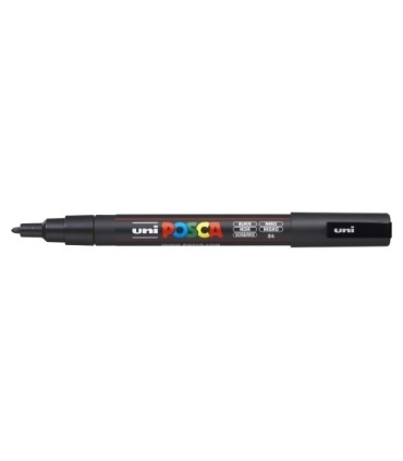 ROTUL.UNI-POSCA PC-3M  NEGRO
