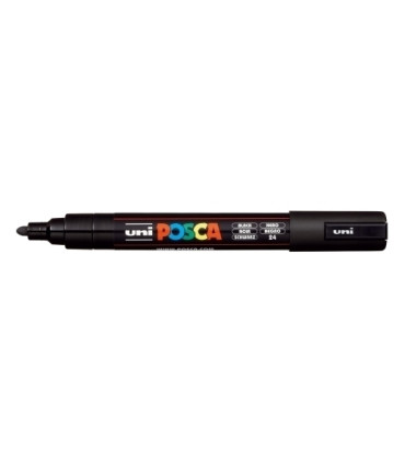 ROTUL.UNI-POSCA PC-5M  NEGRO