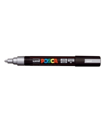 ROTUL.UNI-POSCA PC-5M  PLATA