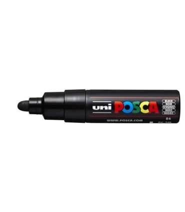 ROTUL.UNI-POSCA PC-7M  NEGRO