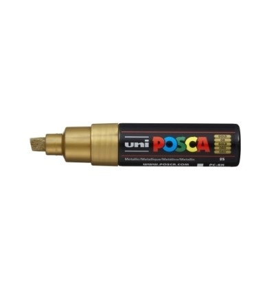 ROTUL.UNI-POSCA PC-8K  ORO METALICO