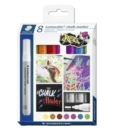 ROTUL.STAEDTLER CHALK MARKER 344 EST/8