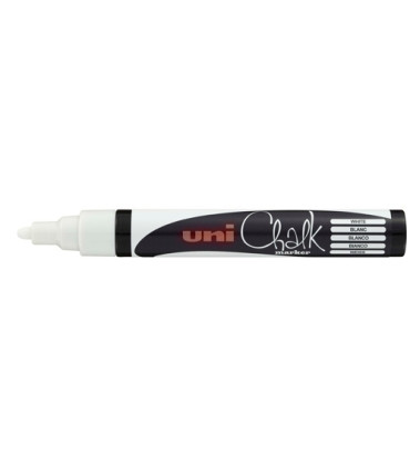 ROTUL.UNIBALL CHALK MARKER PWE-5M BLANCO