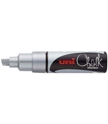 ROTUL.UNIBALL CHALK MARKER PWE-8K PLATA