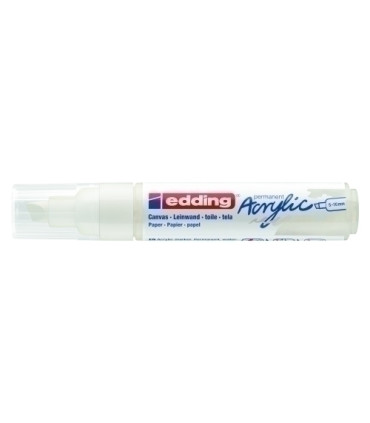 ROTUL.EDDING 5000 ACRYLIC 5-10 mm BLANCO