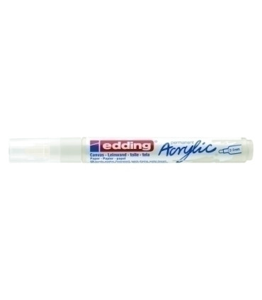 ROTUL.EDDING 5100 ACRYLIC 2-3 mm BLANCO