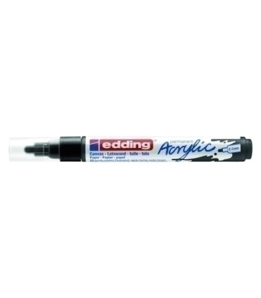 ROTUL.EDDING 5100 ACRYLIC 2-3 mm NEGRO