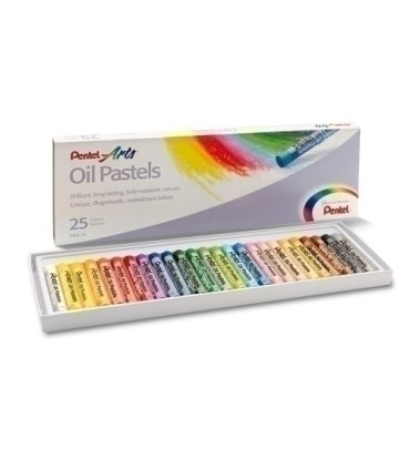 CERAS PENTEL OIL PASTEL ESTUCHE DE 25