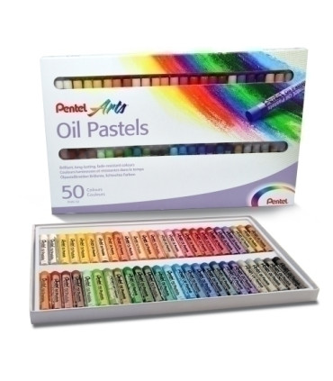 CERAS PENTEL OIL PASTEL ESTUCHE DE 50