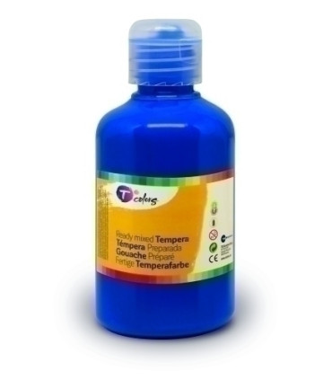 TEMPERA TCOLORS LIQ.500 ml AZUL ULTRAMAR