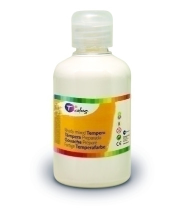 TEMPERA TCOLORS LIQ.500 ml BLANCO