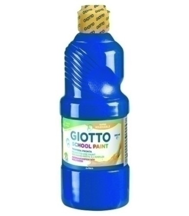 TEMPERA GIOTTO LAVAB.LIQ.500 ml AZUL MAR