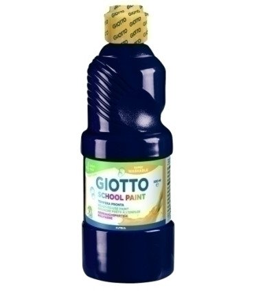 TEMPERA GIOTTO LAVAB.LIQ.500 ml NEGRO