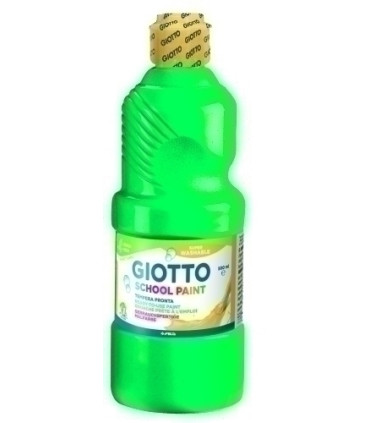 TEMPERA GIOTTO LAVAB.LIQ.500 ml VERDE