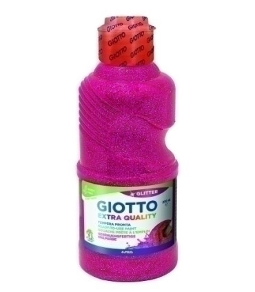 TEMPERA GIOTTO LIQ.GLITTER 250 ml MAGENT