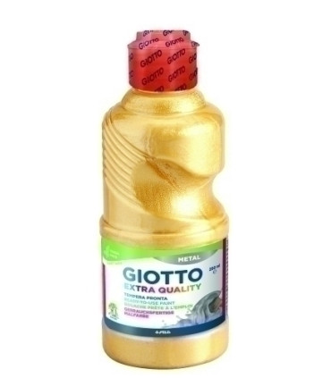 TEMPERA GIOTTO LIQ.METAL 250 ml ORO